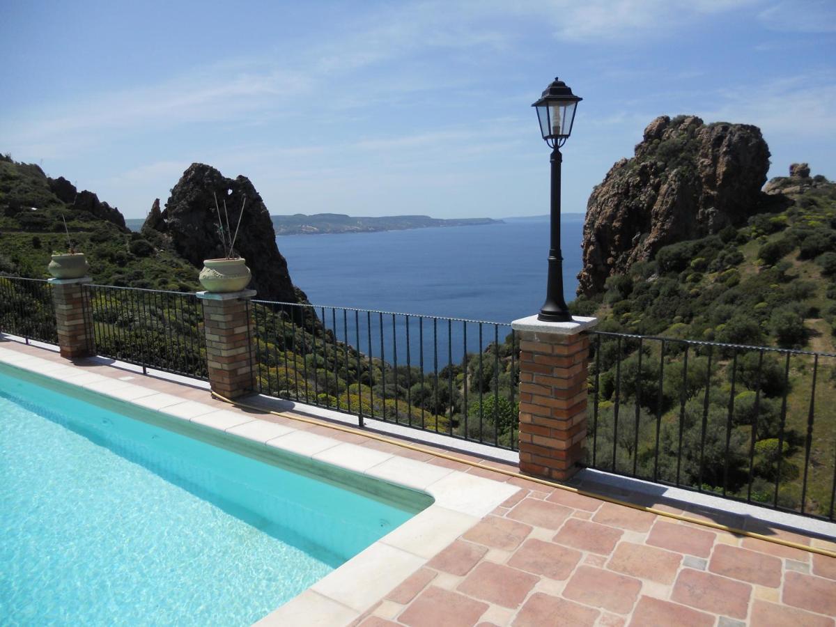 Villa Tramonti Sul Mare Nebida Buitenkant foto