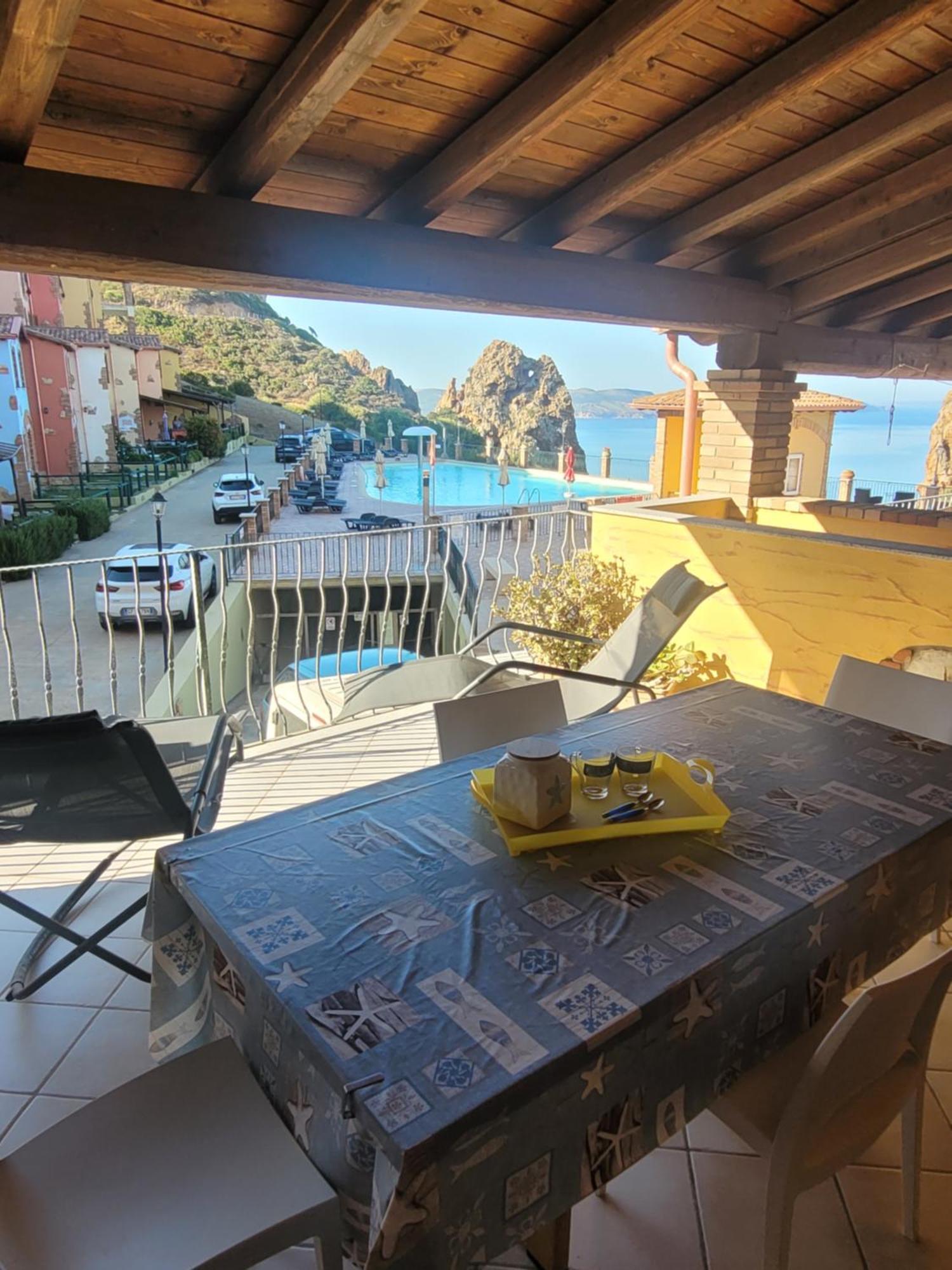Villa Tramonti Sul Mare Nebida Buitenkant foto
