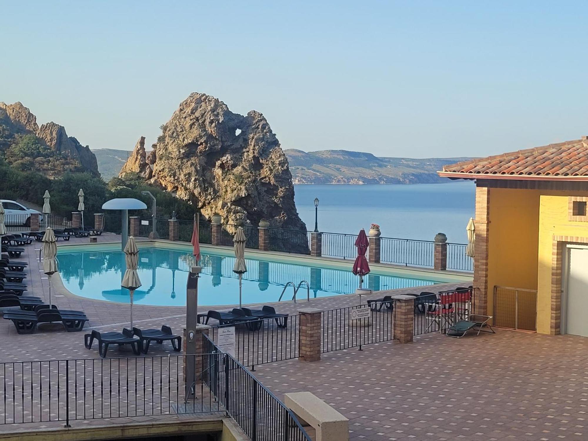 Villa Tramonti Sul Mare Nebida Buitenkant foto