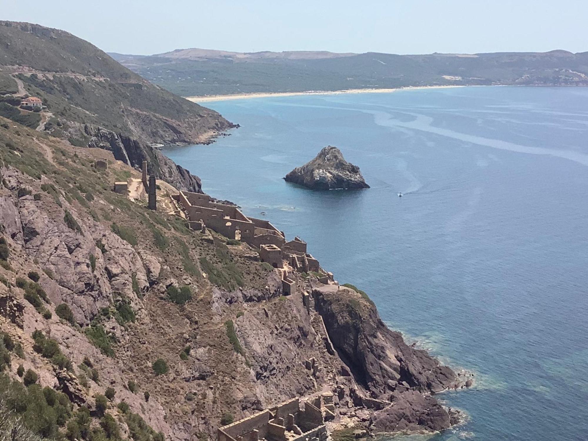 Villa Tramonti Sul Mare Nebida Buitenkant foto
