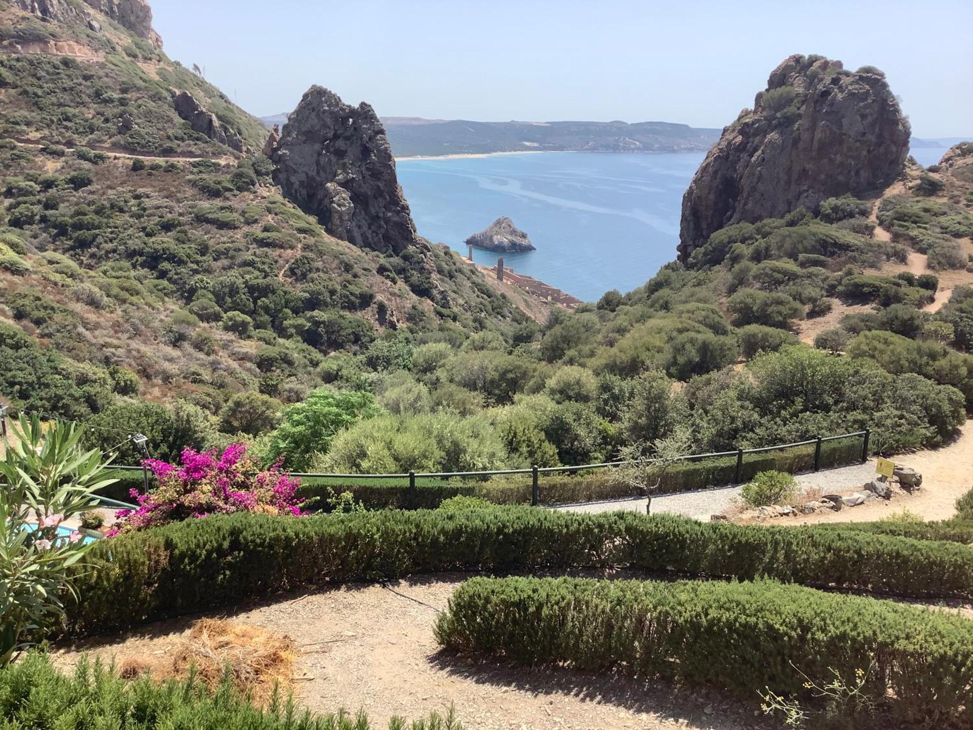 Villa Tramonti Sul Mare Nebida Buitenkant foto