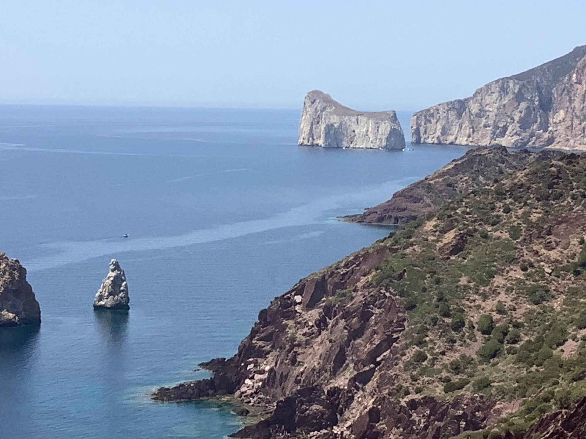 Villa Tramonti Sul Mare Nebida Buitenkant foto