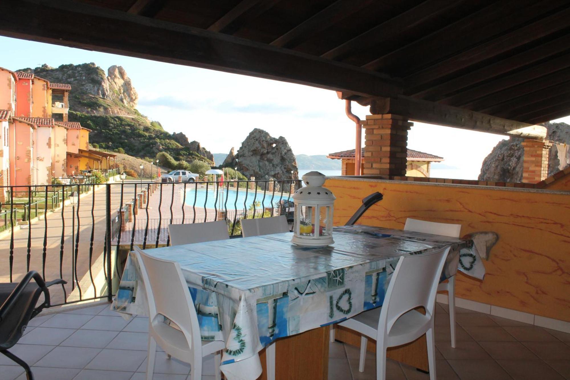 Villa Tramonti Sul Mare Nebida Buitenkant foto
