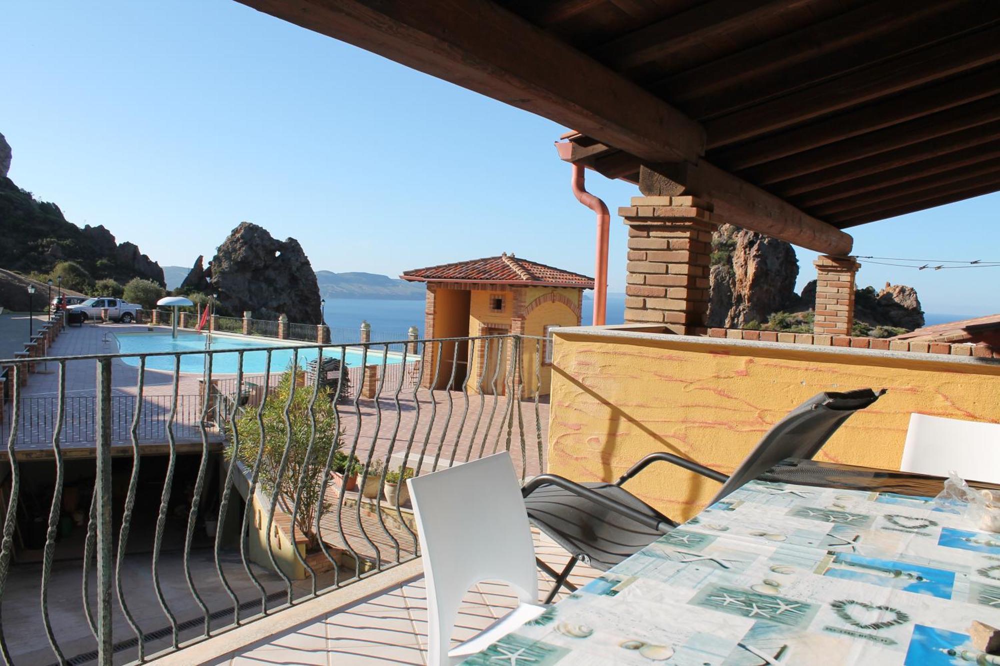 Villa Tramonti Sul Mare Nebida Buitenkant foto