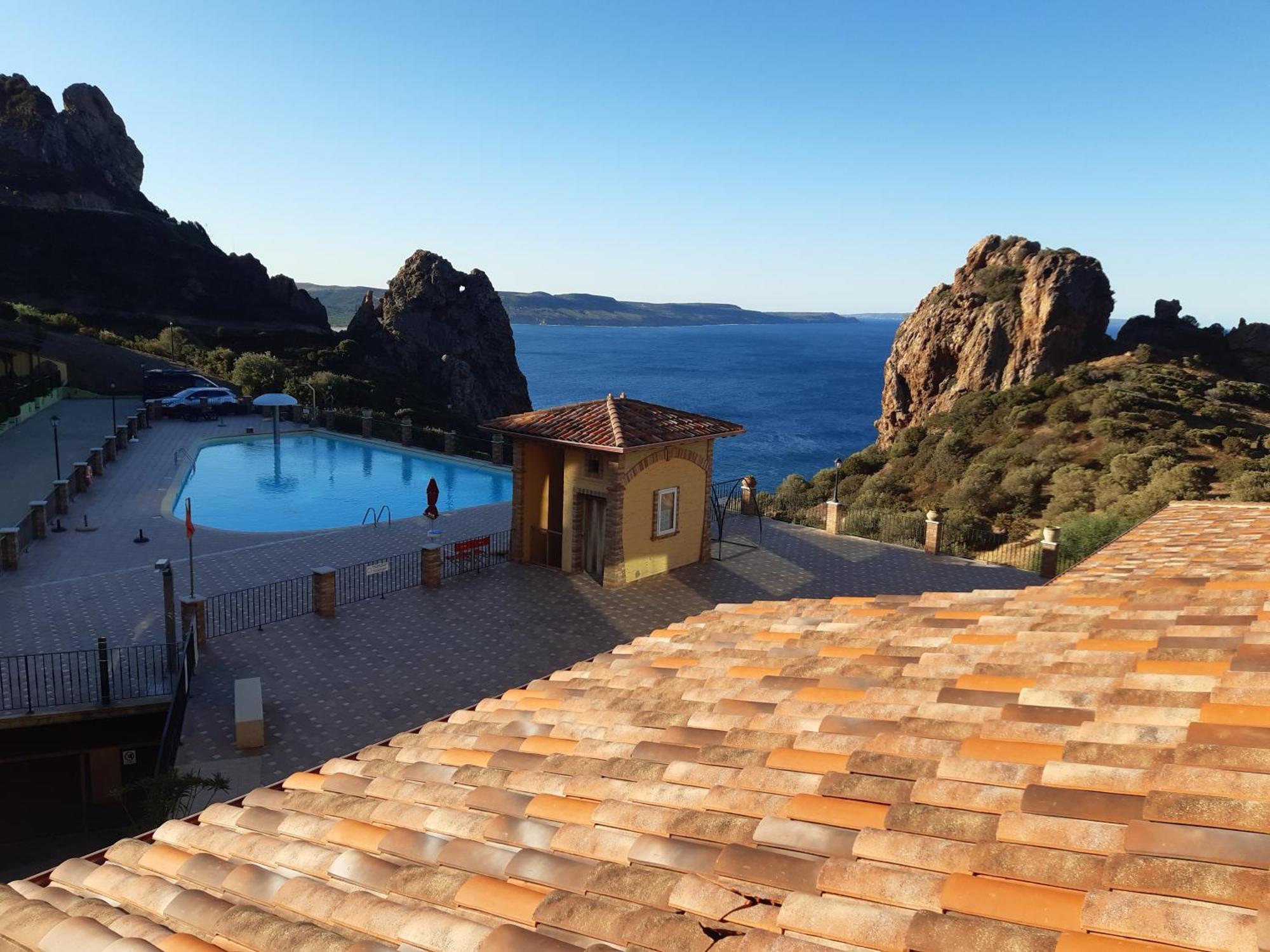 Villa Tramonti Sul Mare Nebida Buitenkant foto