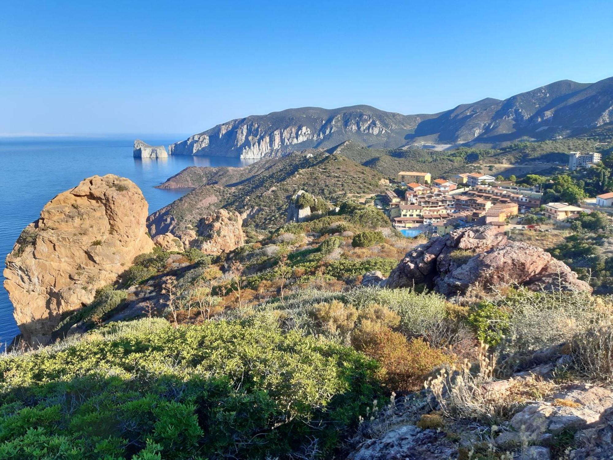 Villa Tramonti Sul Mare Nebida Buitenkant foto